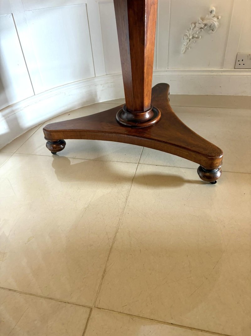 Antique Victorian Mahogany Tilt-Top Dining / Centre Table